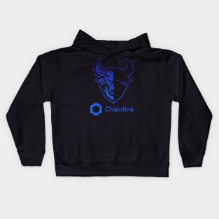 Chainlink coin Crypto coin Cryptocurrency Kids Hoodie